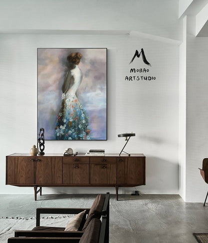 Original Nude Painting, Nude art Women Painting, Sexy Woman, Nude Body Painting, Nude Woman, Nudes Oil Painting Art,Nude Painting Decoration