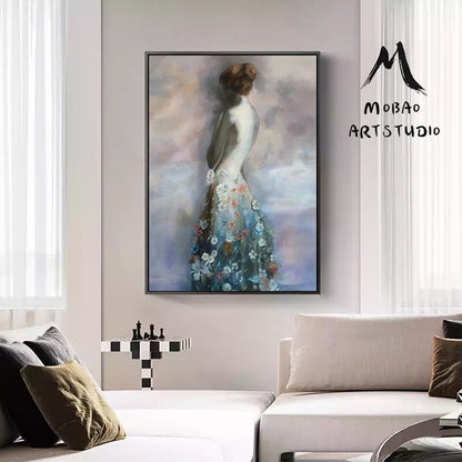 Original Nude Painting, Nude art Women Painting, Sexy Woman, Nude Body Painting, Nude Woman, Nudes Oil Painting Art,Nude Painting Decoration